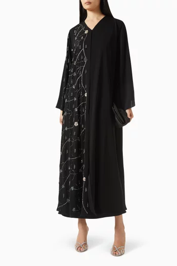 Bead-embellished Abaya