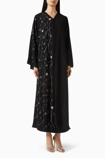 Bead-embellished Abaya
