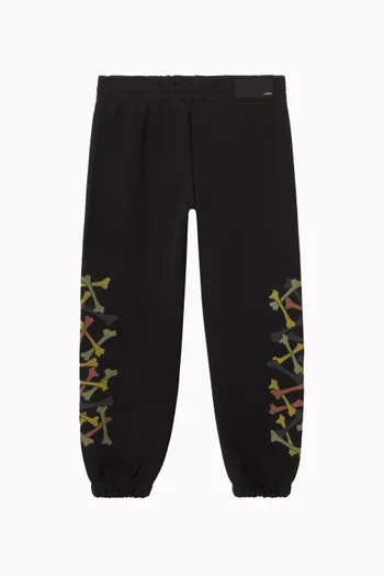 Staggered Scribble Sweatpants