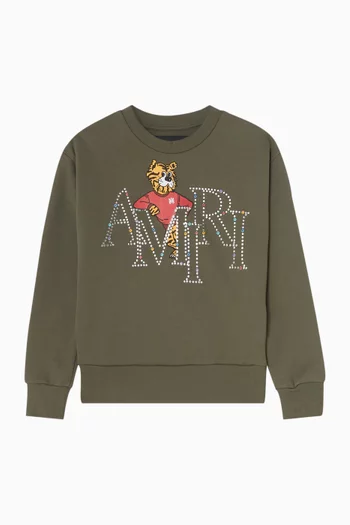Logo Sweatshirt in Cotton
