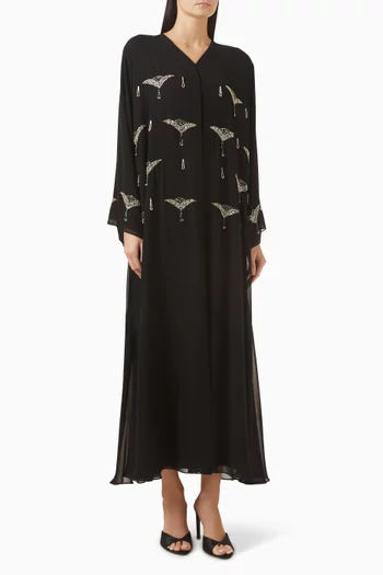 Bead-embellished Abaya