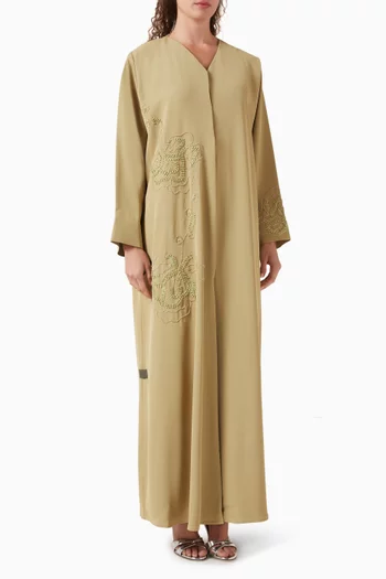 عباية مطرزة بالخرز