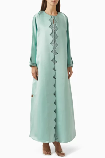 عباية بحافة صدفية