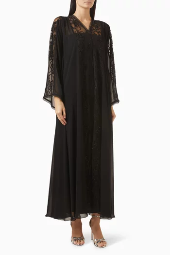 Bead-embellished Abaya