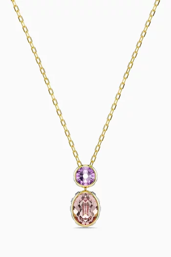 قلادة كروما بدلاية معدن مطلي بذهب عيار 18‏