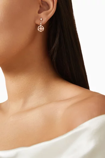 أقراط كونستيلا معدن مطلي بلون ذهبي