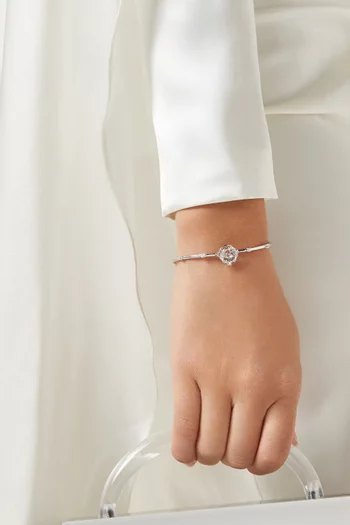 سوار كونستيلا مرصع بالكريستال معدن مطلي روديوم