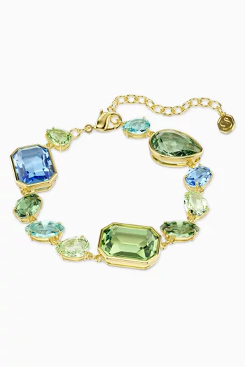 Gema Crystal Bracelet in Rhodium