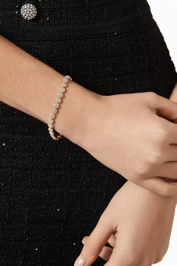 سوار اونا معدن مطلي بلون ذهبي