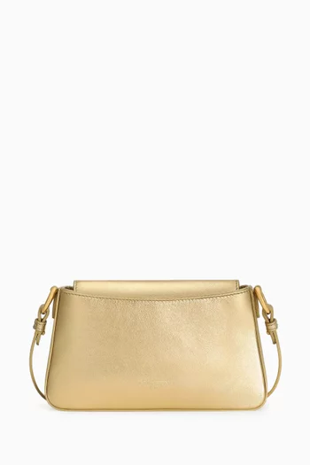 Phone Bag in Metallic Leather