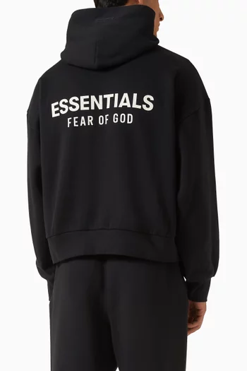 كنزة بغطاء رأس كلاسيكية ألياف صوف داخلية