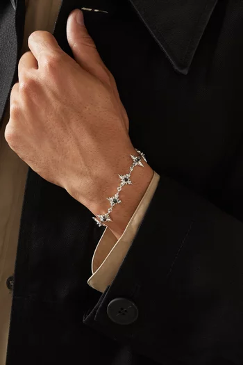 سوار ستيلا فينتس مرصع بكريستال فضة إسترلينية