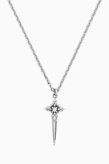 Stella Ventis Dagger Necklace in Sterling Silver
