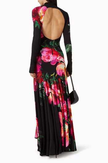 فستان أوغوستا بظهر مكشوف