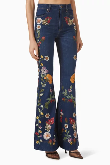 Beautiful High-waist Jeans in Denim