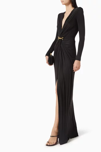 فستان بدرابيه جيرسيه