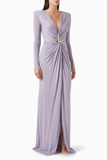 فستان بدرابيه جيرسيه