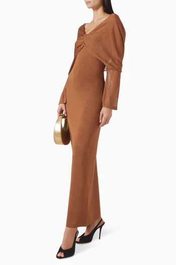 Selene Knot Maxi Dress