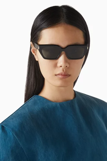 نظارة شمسية إس إل 826 بإطار بتصميم عين القطة أسيتات معاد تدويره