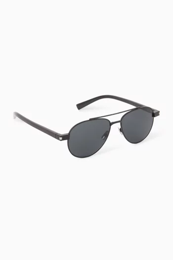 Aviator Sunglasses in Metal