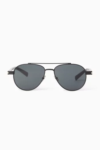 Aviator Sunglasses in Metal