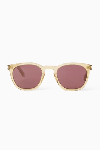 D-frame Sunglasses in Acetate