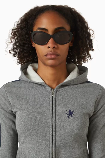 Oval Sunglasses in Acetate