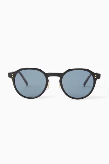Round Sunglasses in Acetate