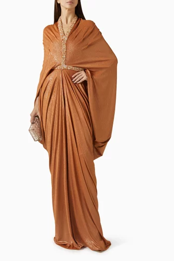 فستان مون طويل