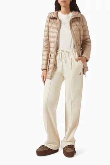 Embroidered Tonal Logo T-shirt in Cotton