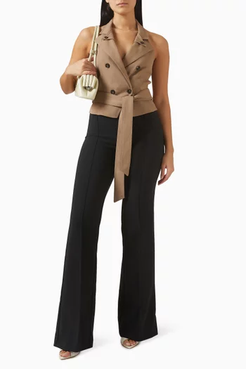 Single-Breasted Blazer in Gabardine