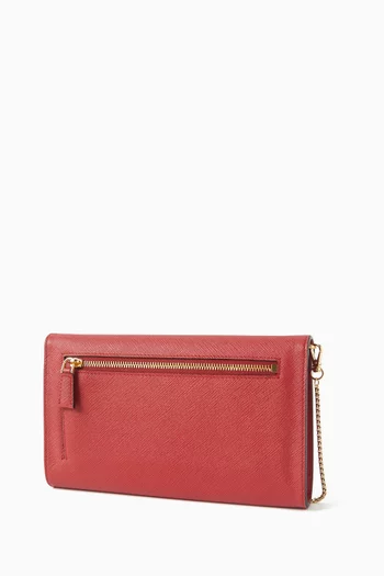 Mini Saffiano leather bag