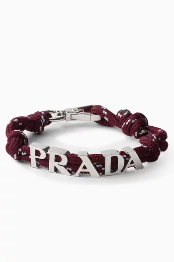 سوار بتصميم حبل بشعار الماركة