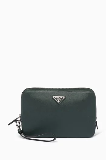 حقيبة كلاتش جلد سافيانو