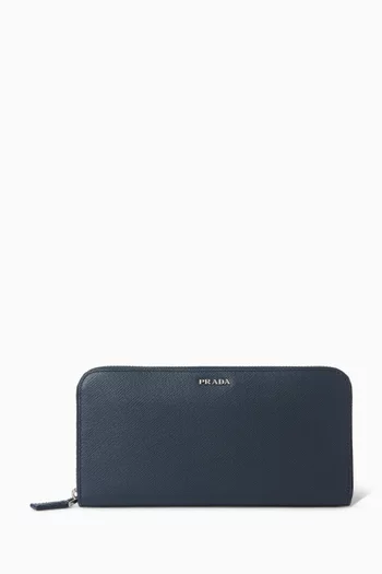Saffiano Wallet in Leather