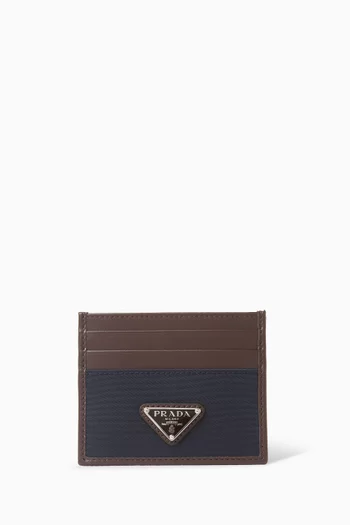 Speedrock Card Case in Re-Nylon & Leather