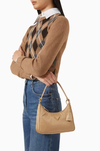 Mini Re-Edition Shoulder Bag in Re-Nylon