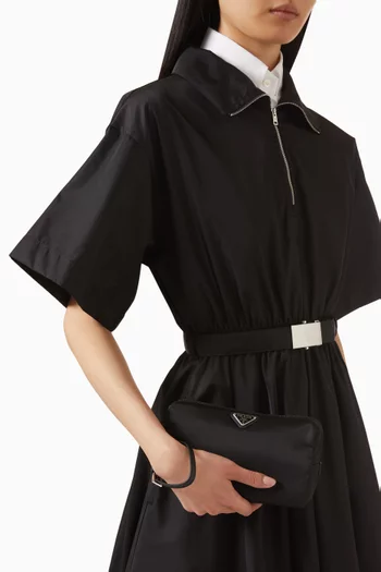 Medium Pouch in Re-Nylon