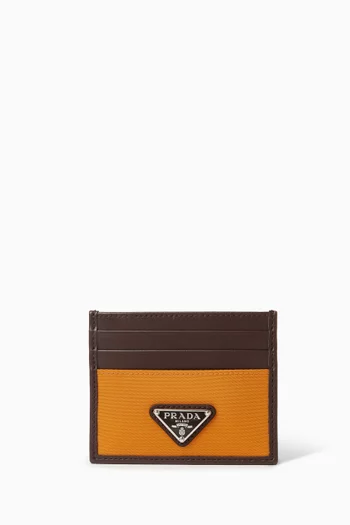 Speedrock Card Case in Re-Nylon & Leather