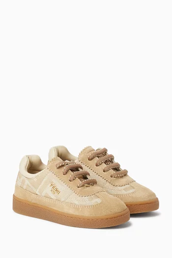 Logo Lace-up Sneakers