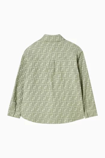 All-over Logo-print Jacket