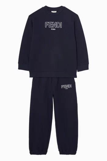 Logo Sweatpants in Cotton