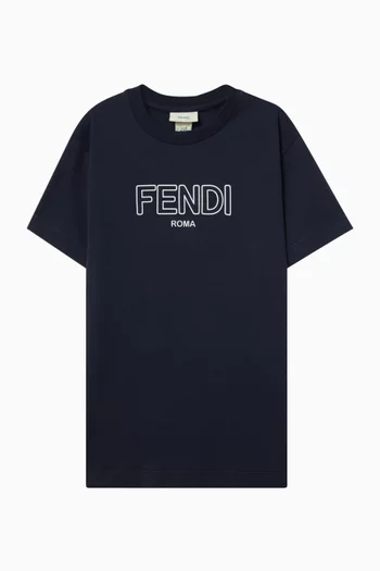 Logo T-shirt in Cotton