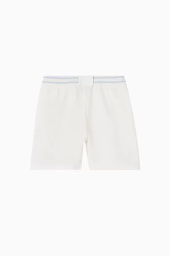 Logo Shorts in Cotton