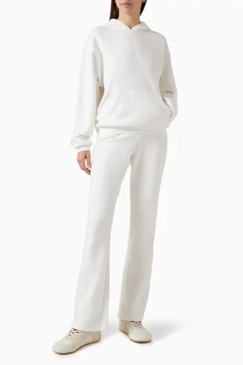 بنطال بقصة ضيقة صوف قطني