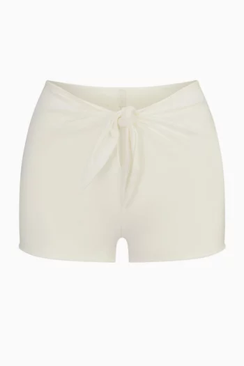 Cotton Jersey Cover-up Shorts