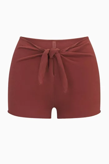 Cotton Jersey Cover-up Shorts