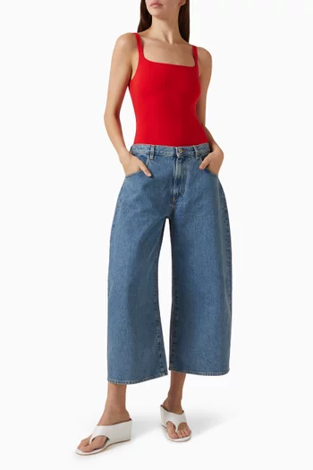 بودي سوت بفتحة رقبة مربعة فيتس إيفري بودي