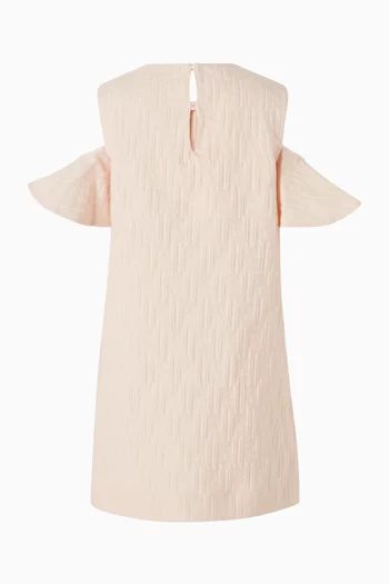 FF Cold-shoulder Dress in Cotton