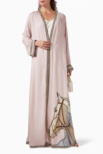 Printed Abaya